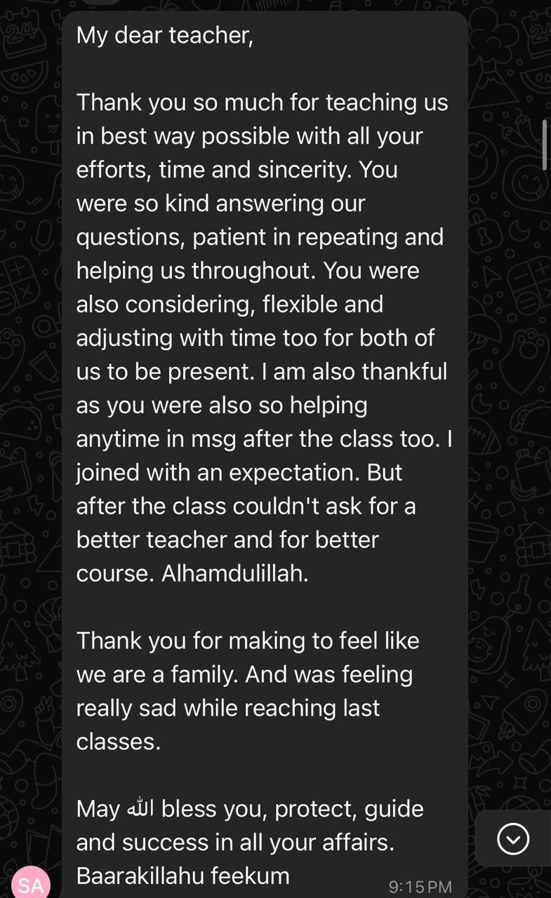 Student Testimonial 2